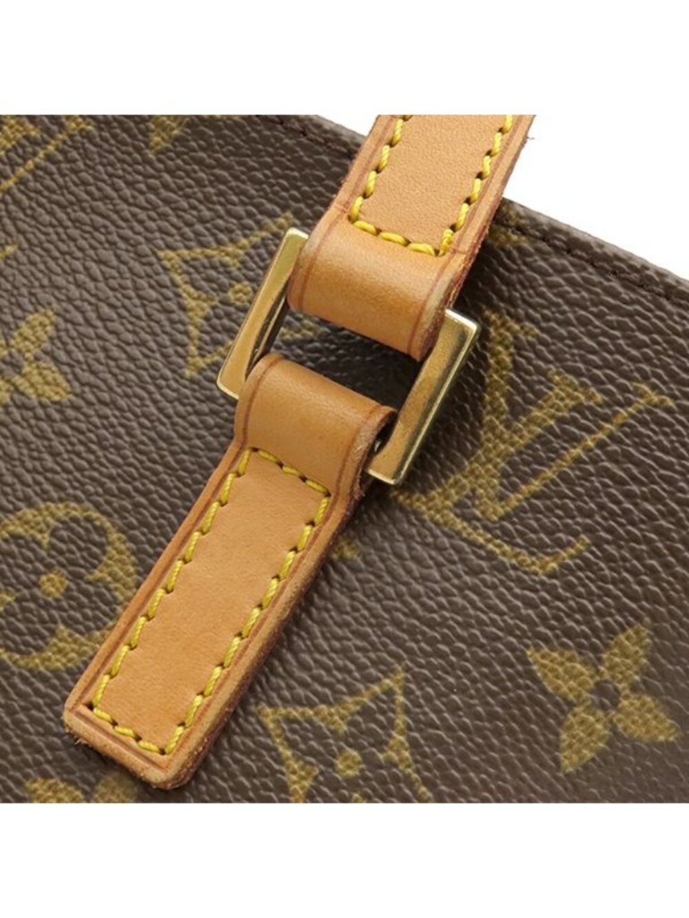 Louis Vuitton Handbag Vavin PM Monogram Canvas Gold Brown - Picture 5 of 9